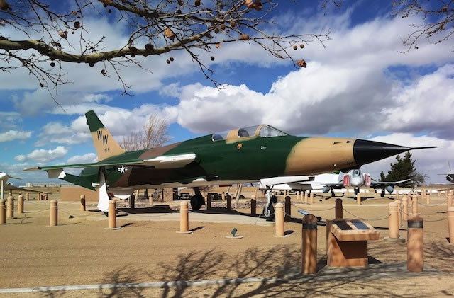 F-105G Thunderchief, S/N 62-4416, Joe Davies Heritage Airpark at Palmdale Plant 42 in California